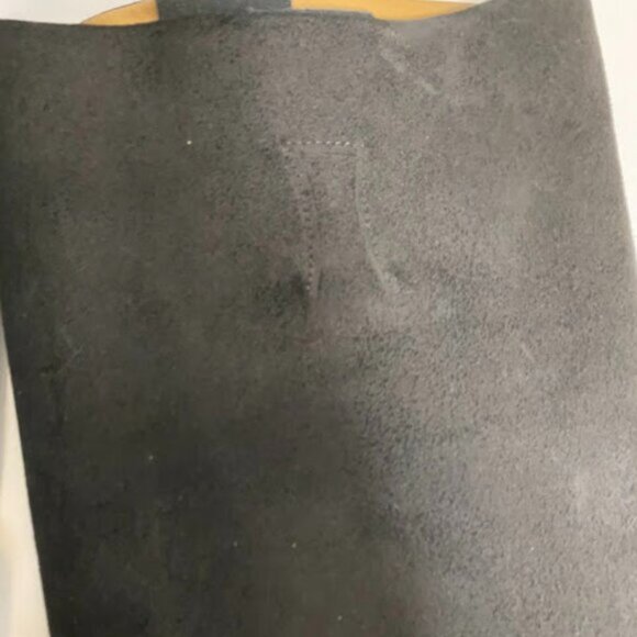 Rag & Bone New York Black Suede Tall Moto Boots - Size 36 - Picture 4 of 13